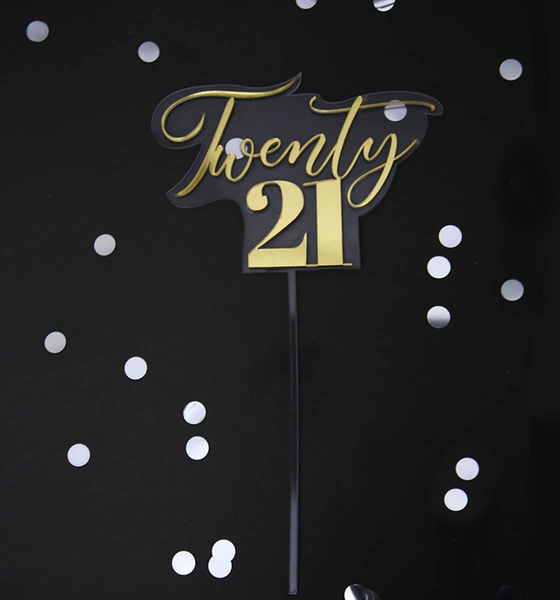 Dual Layer 21 Number Topper