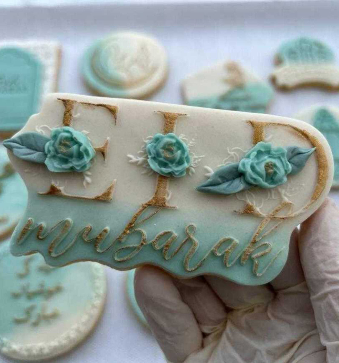 Floral Eid Mubarak - Cutter & Embosser Set