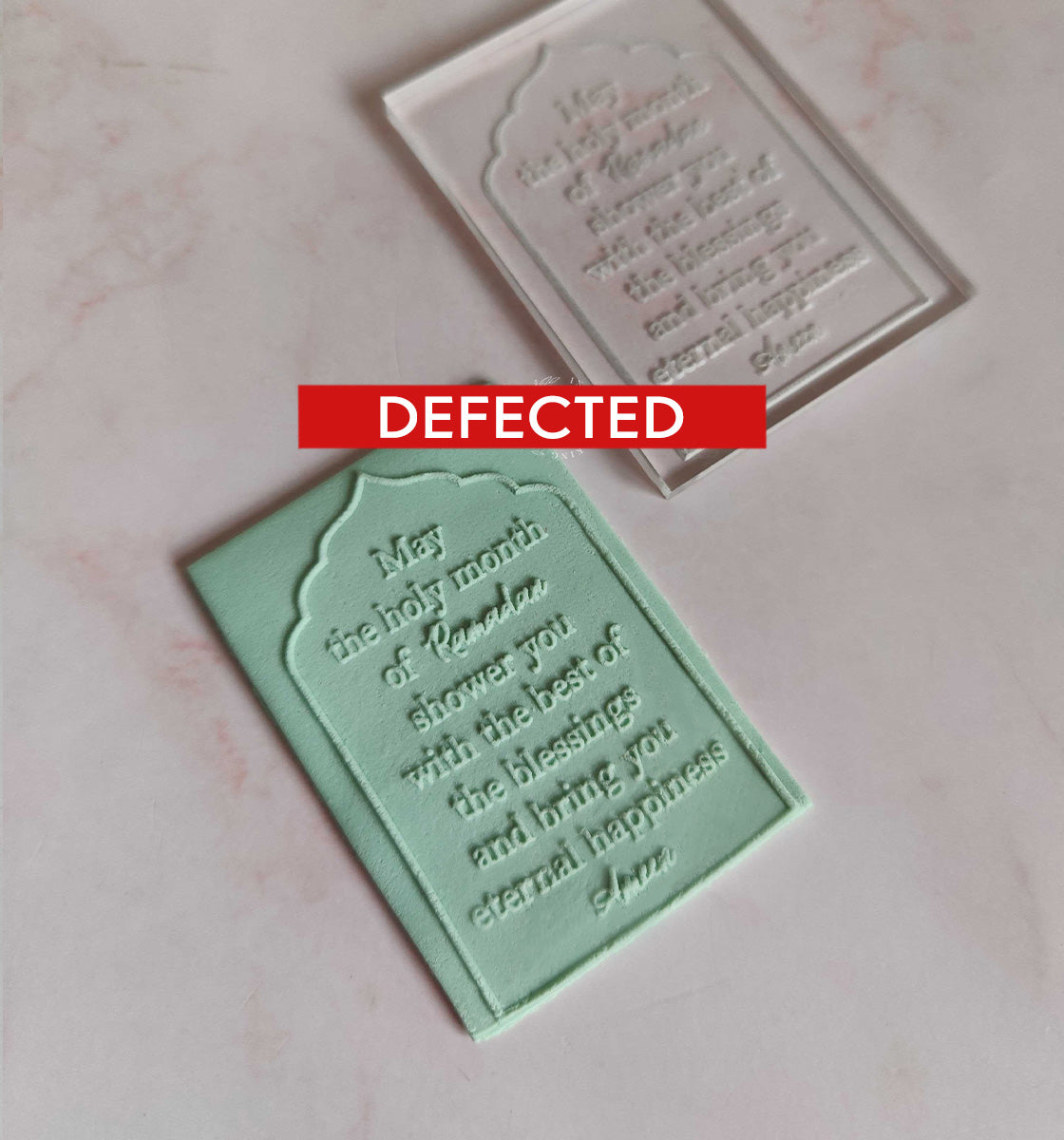 SLIGHTLY DEFECTED -Dua Mat Embosser