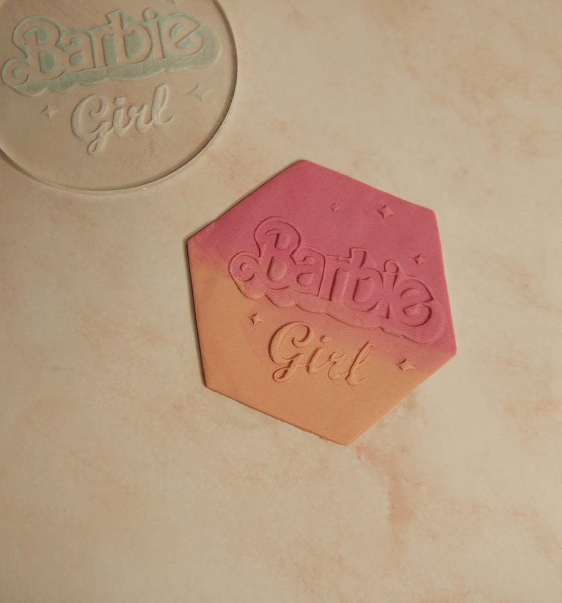 Barbie Girl - Embosser stamp