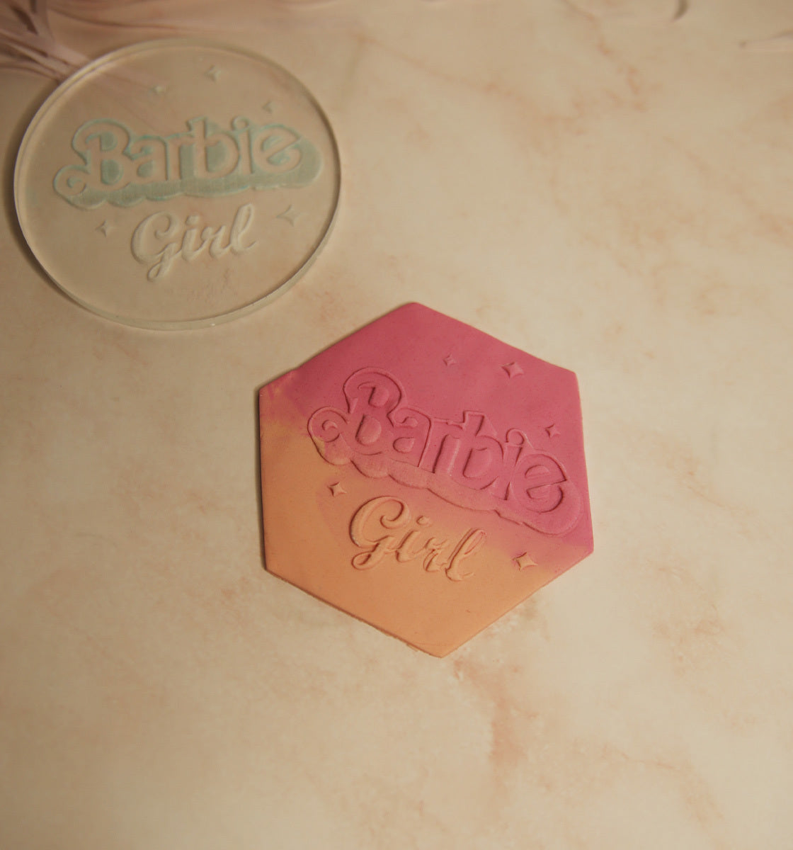 Barbie Girl - Embosser stamp