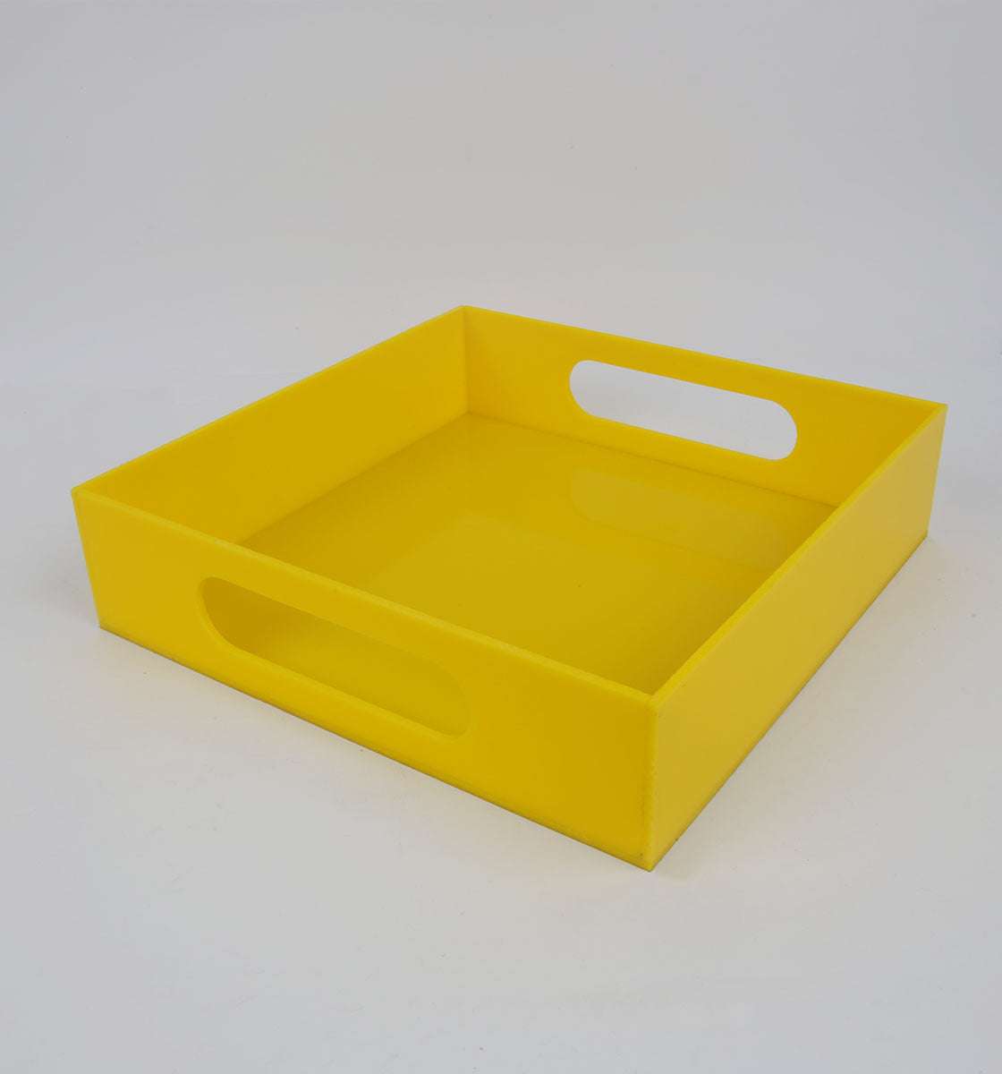 Acrylic Multipurpose Colored Tray - Yellow Multipurpose