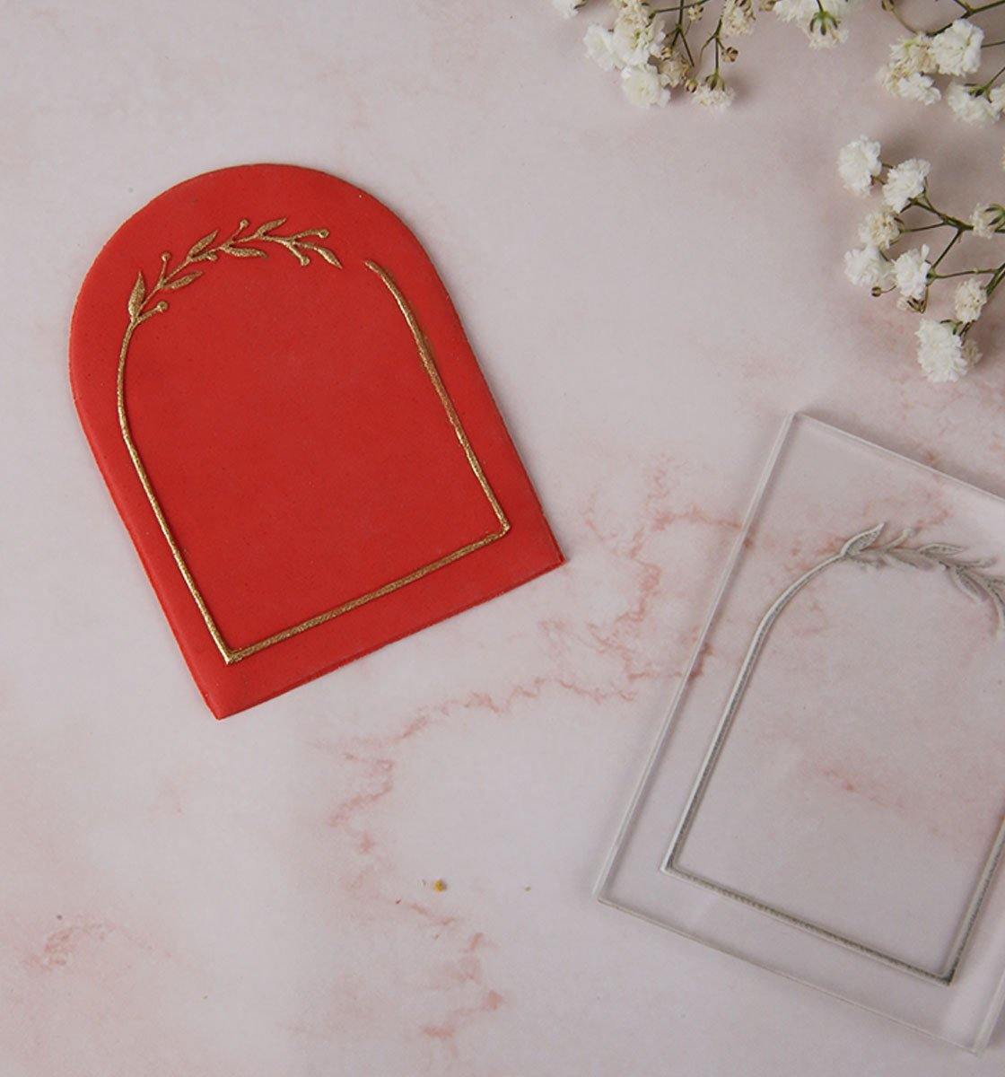 Arch Frame - Embosser Stamp - Inspired Baking