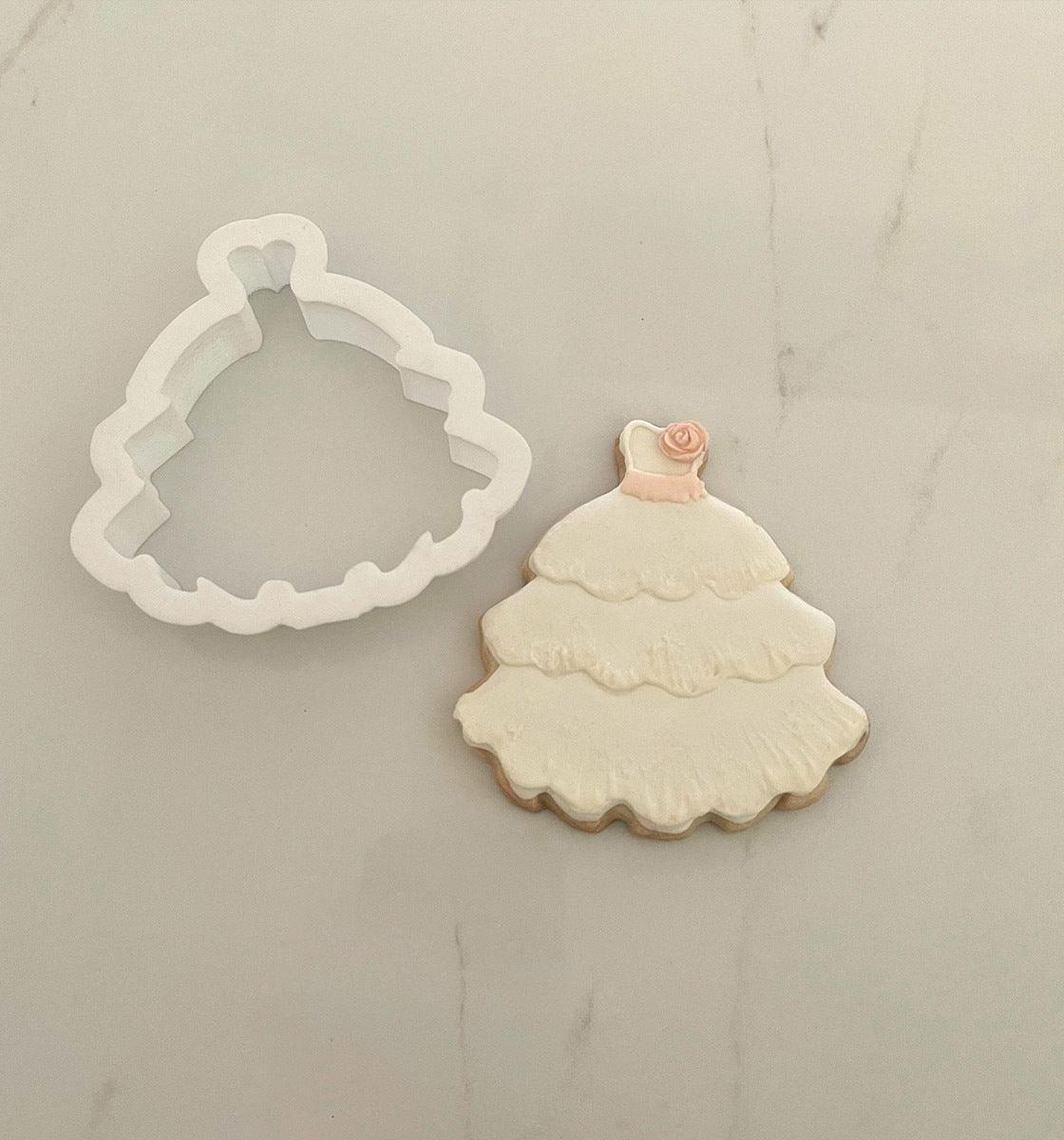 Fancy Gown - Cookie Cutter - Inspired Baking Pakistan