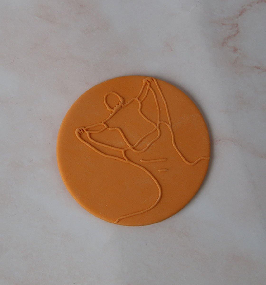 Father & Son Illustration - Embosser - Inspired Baking