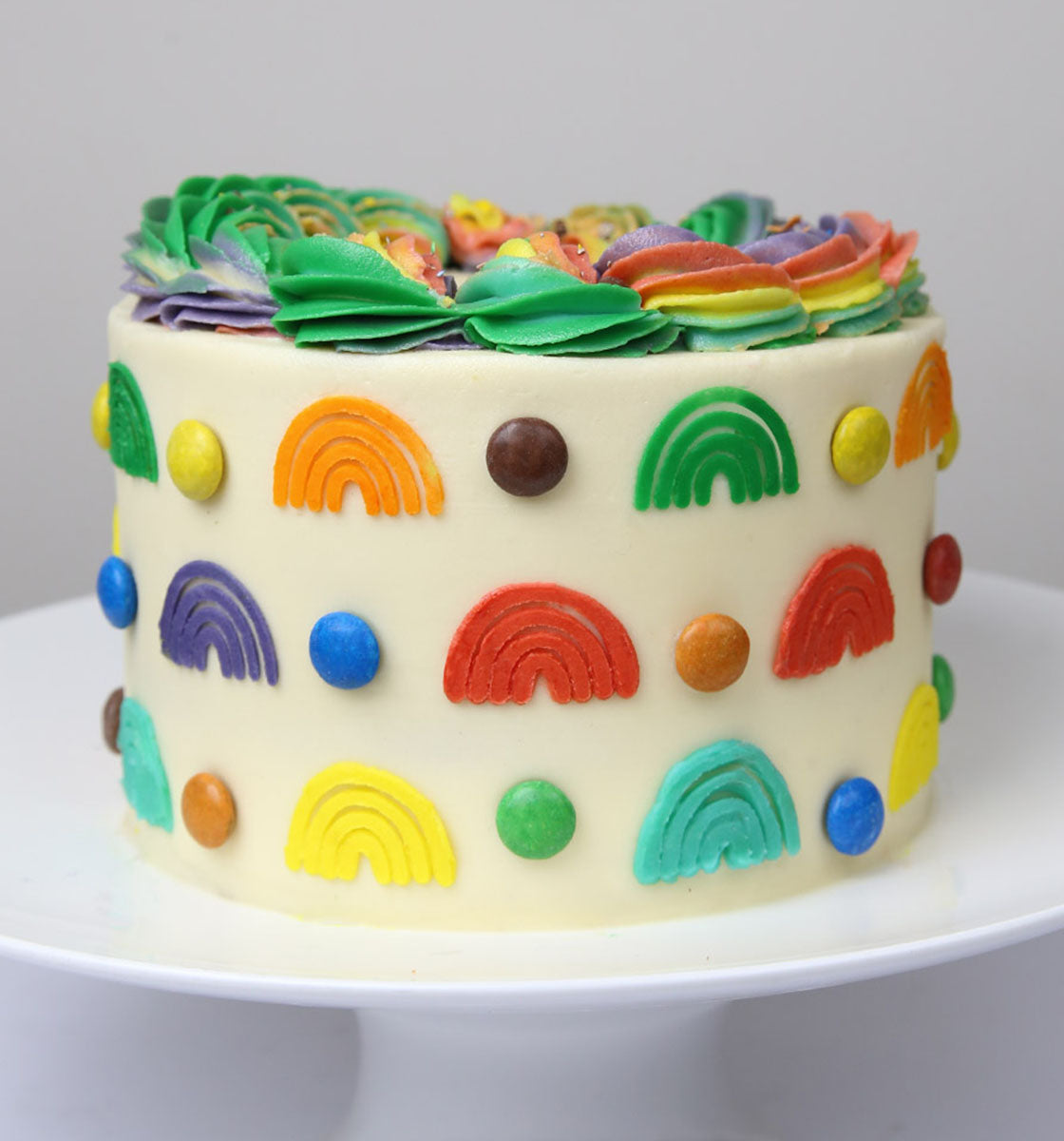 Rainbows & Butterflies - stencil