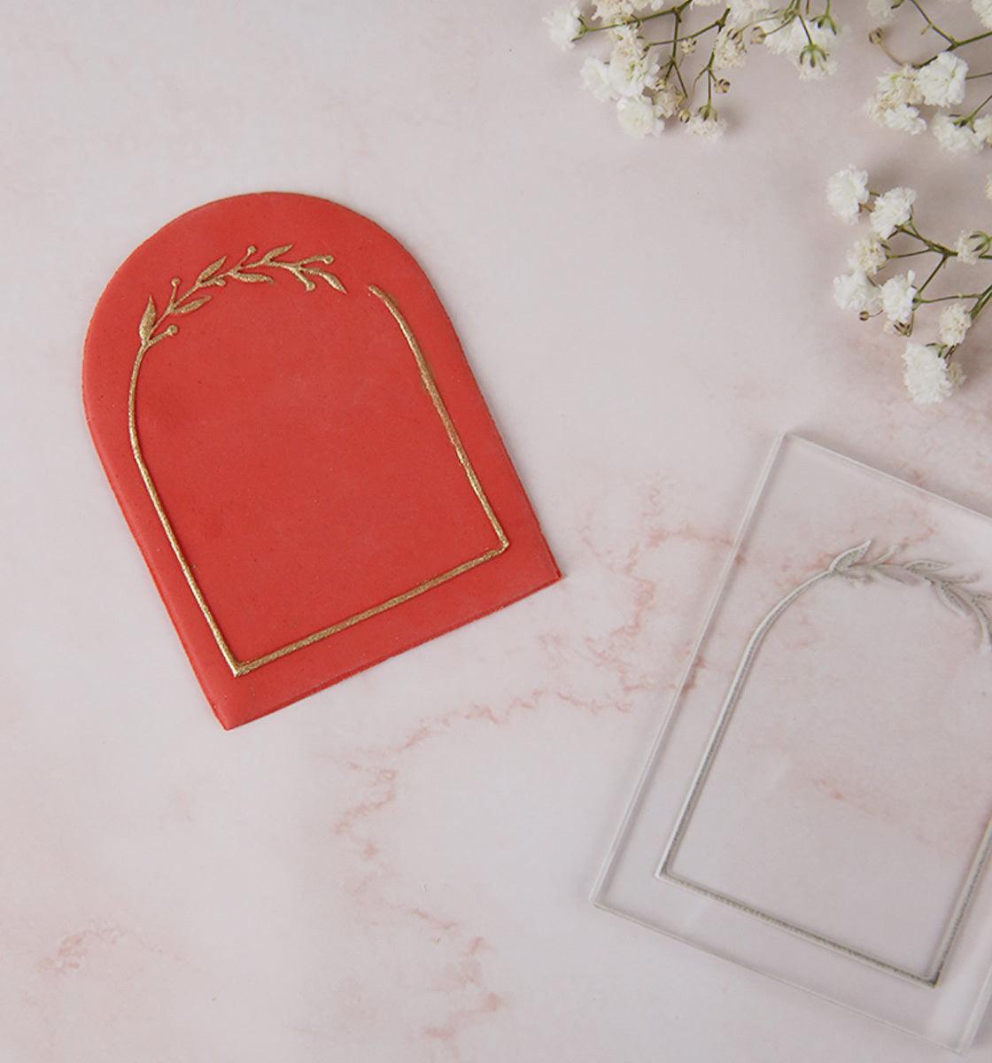 Arch Frame - embosser and cutter set - Inspired Baking
