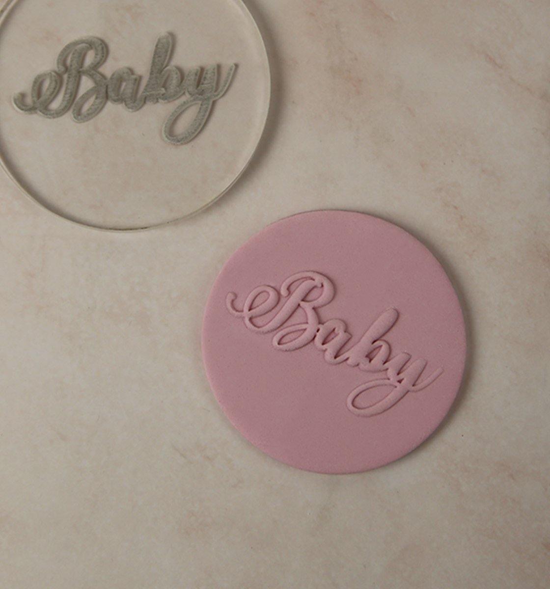 Baby - embosser stamp - Inspired Baking