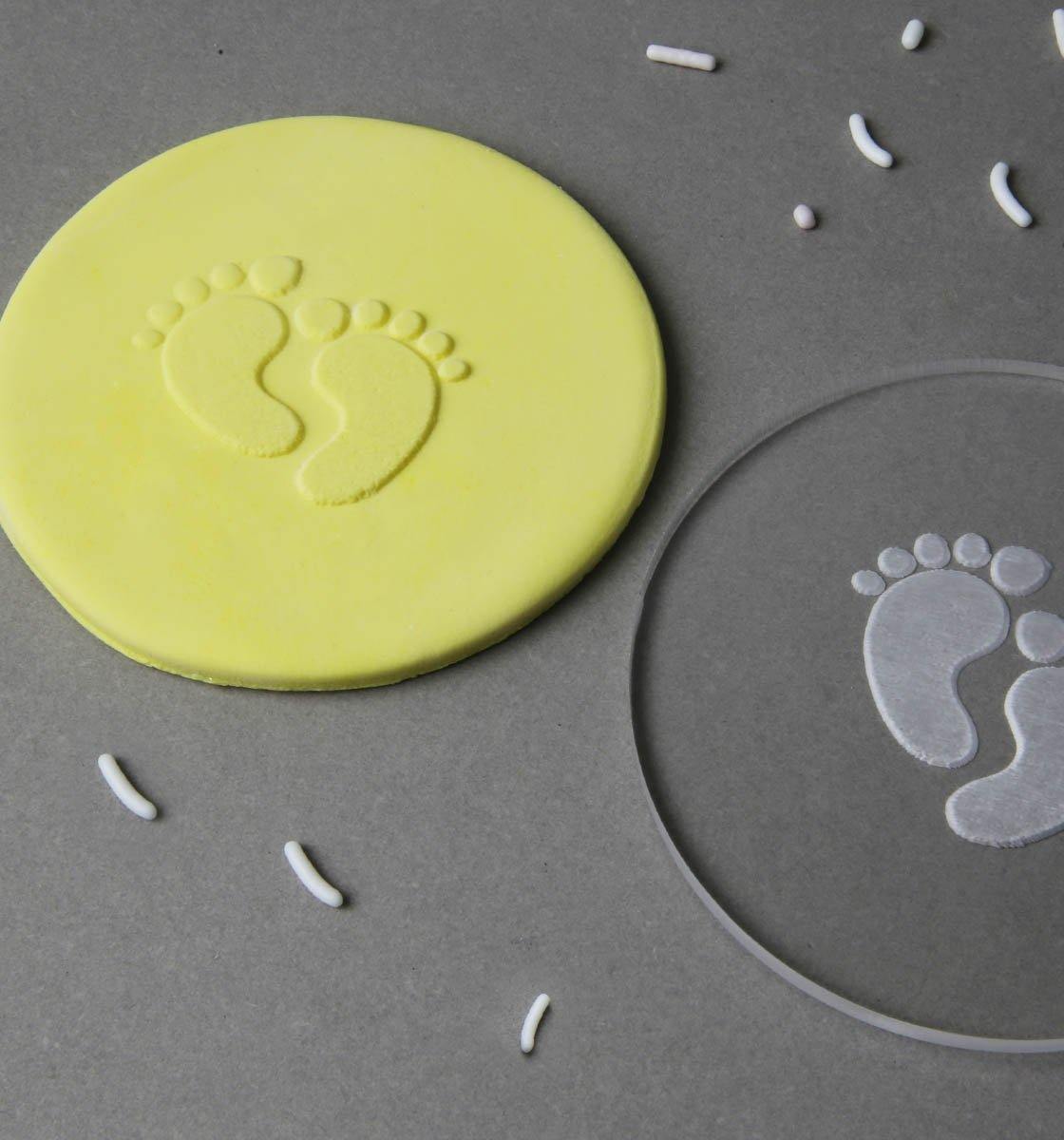 Baby Prints Embosser stamp - Inspired Baking