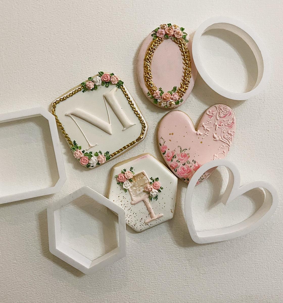 Basic Shapes - set of 4 - Cookie Cutter - Inspired Baking Pakistan