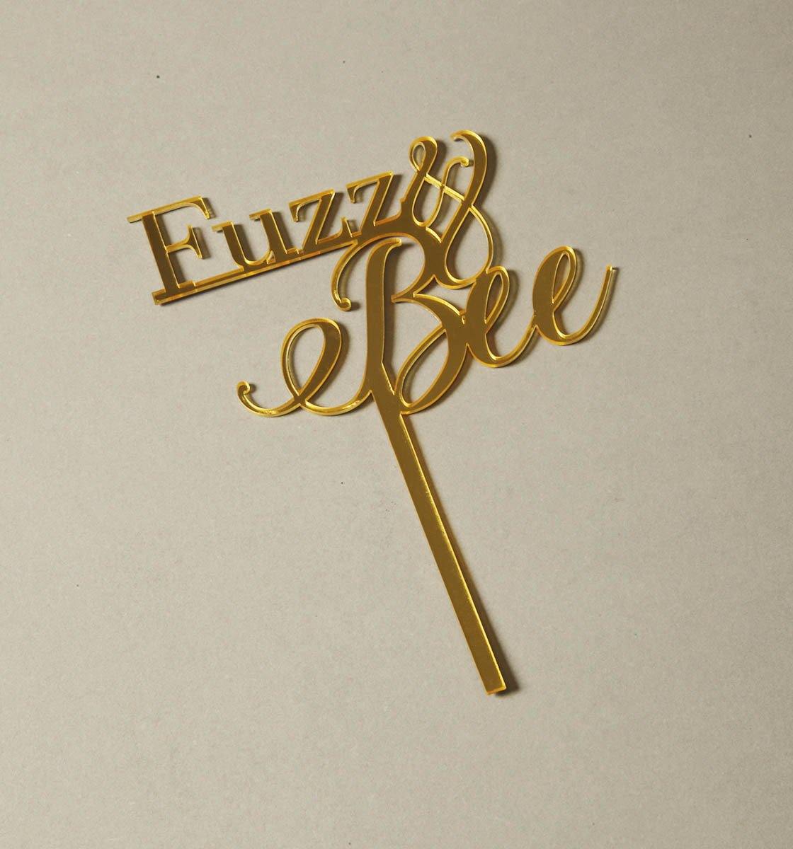 Customize your topper | Long Text Topper - Inspired Baking