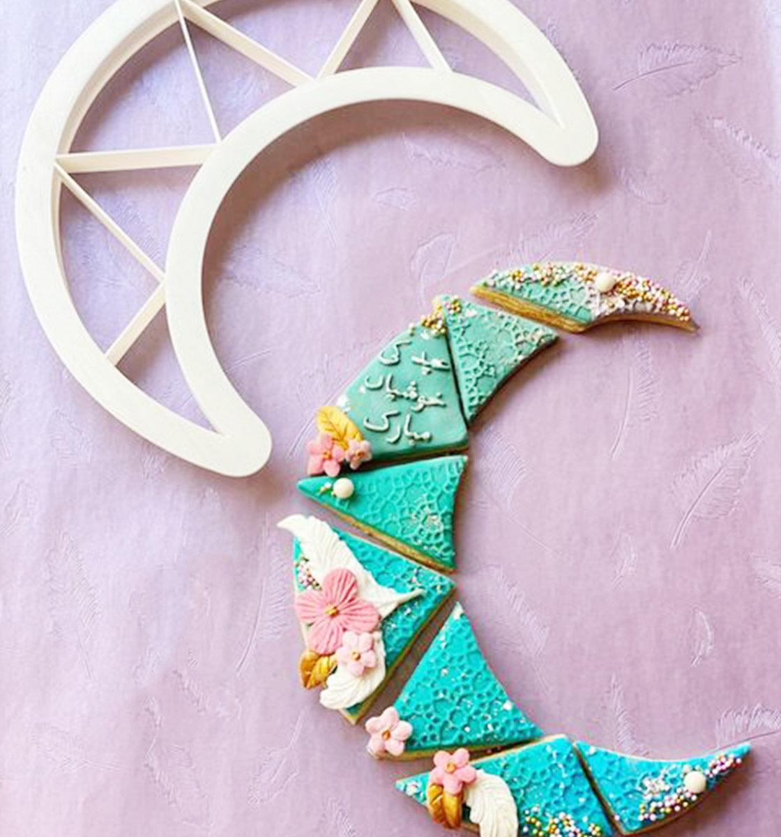 Crescent Geo Cutter - Cookie Cutter - Inspired Baking Pakistan