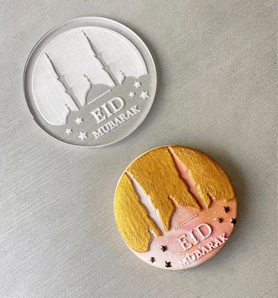 Eid Mubarak (Mosque) - cake embosser - Inspired Baking Pakistan