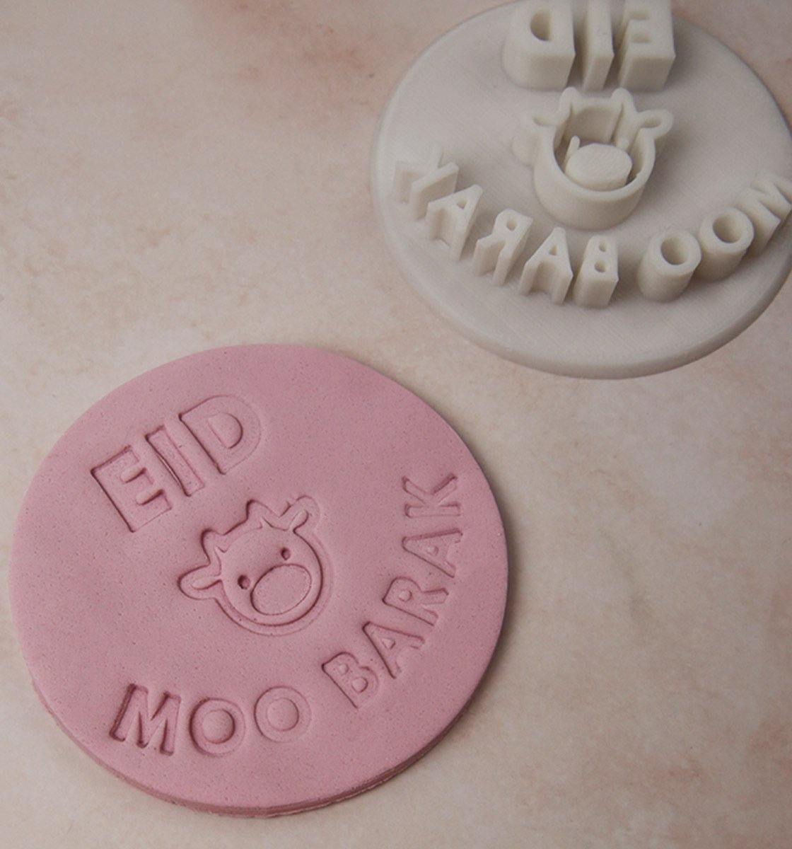 Eid Moo Barak - Cake Stamp - Inspired Baking