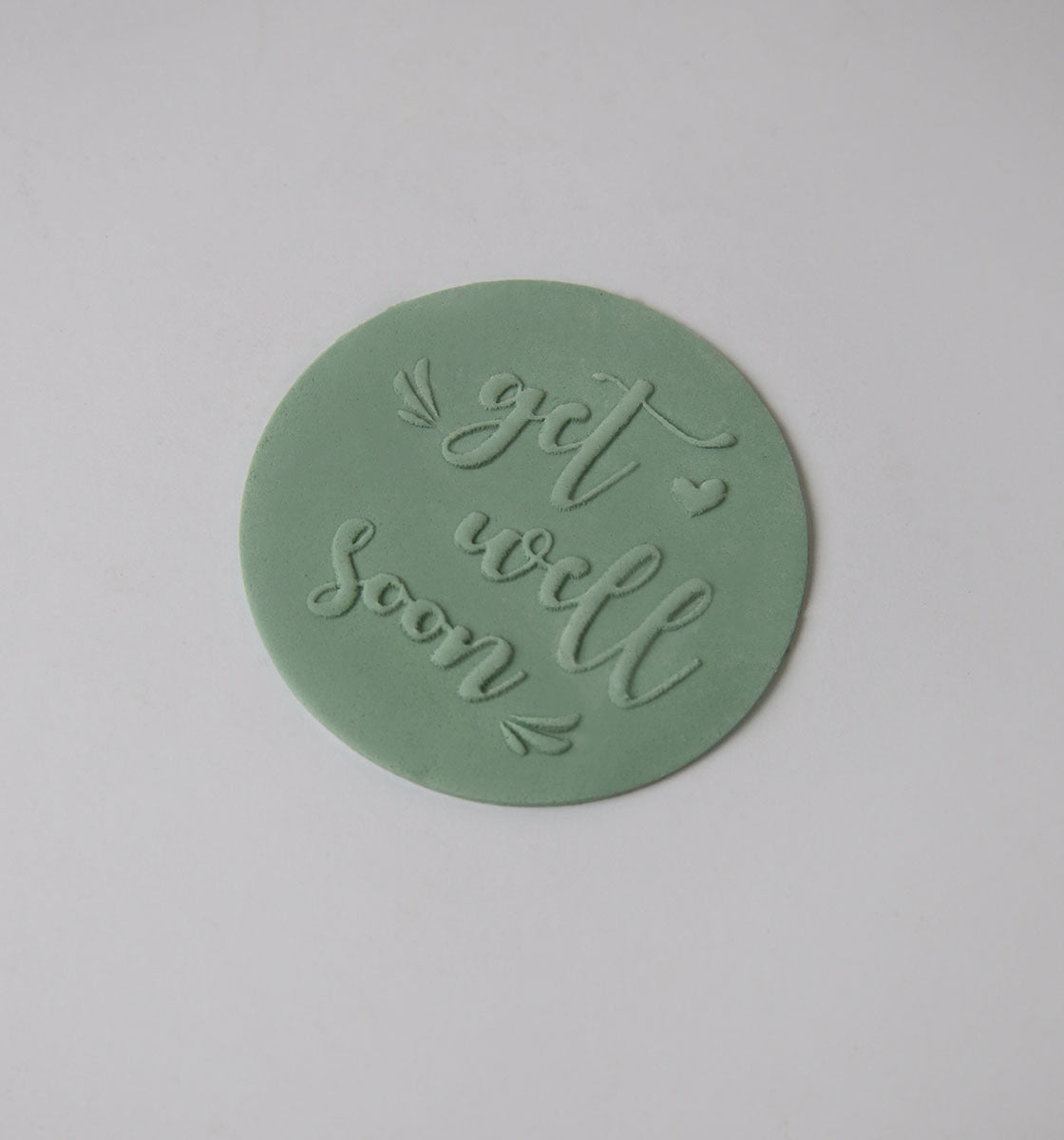 Get Well Soon - Embosser