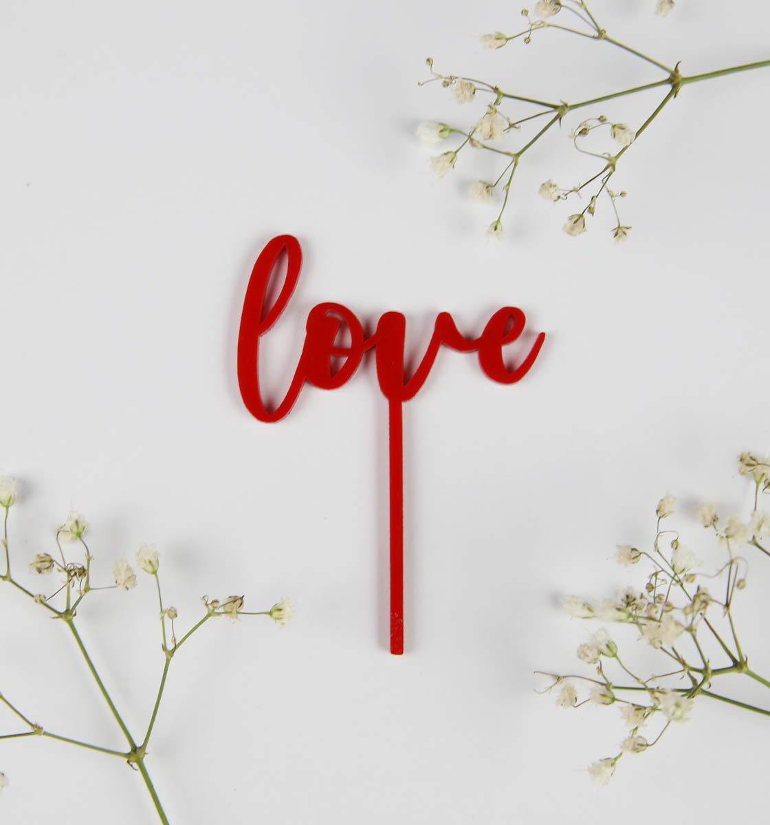Love - mini topper - Inspired Baking