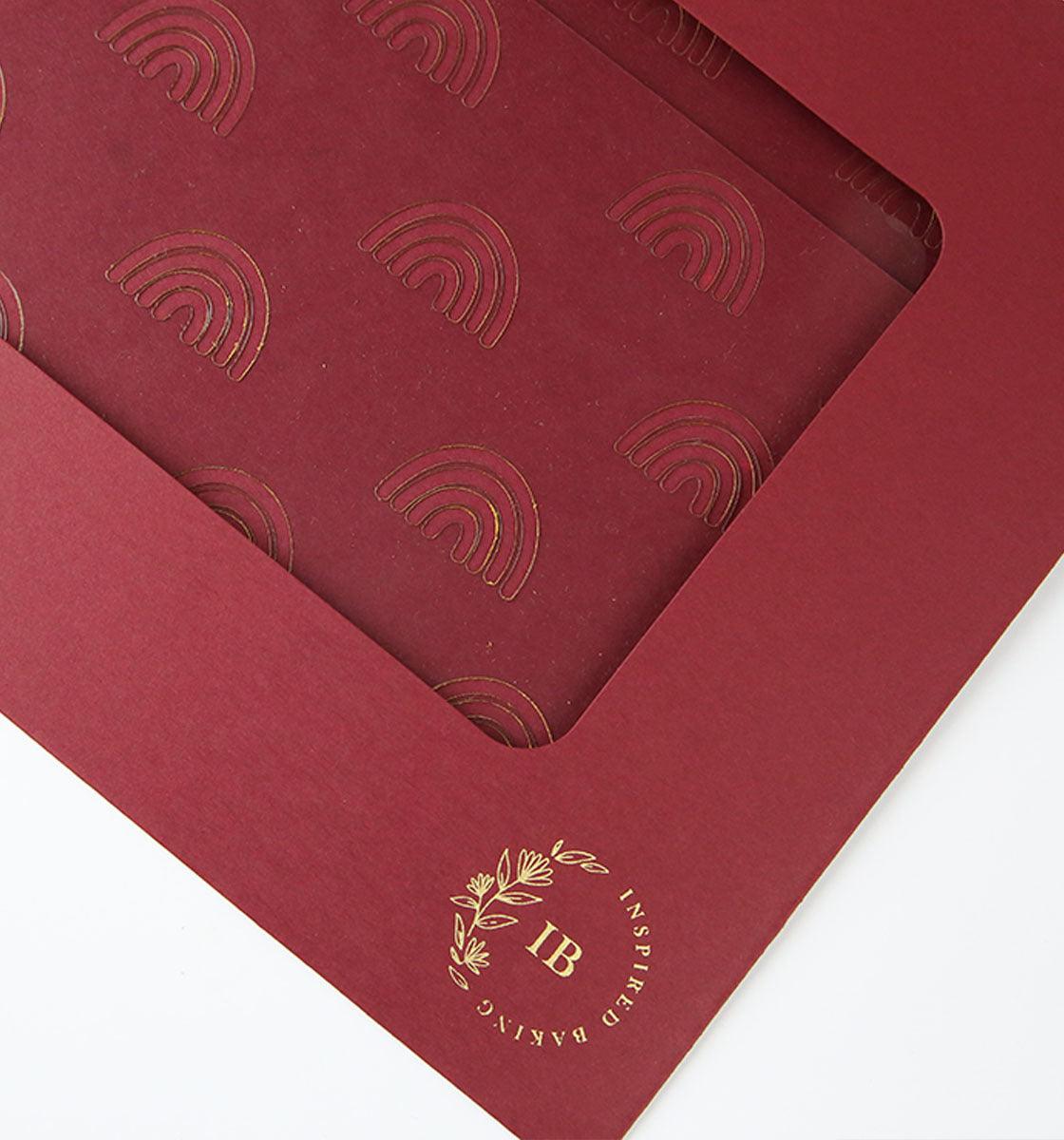 Rainbows & Butterflies - stencil - Inspired Baking Pakistan