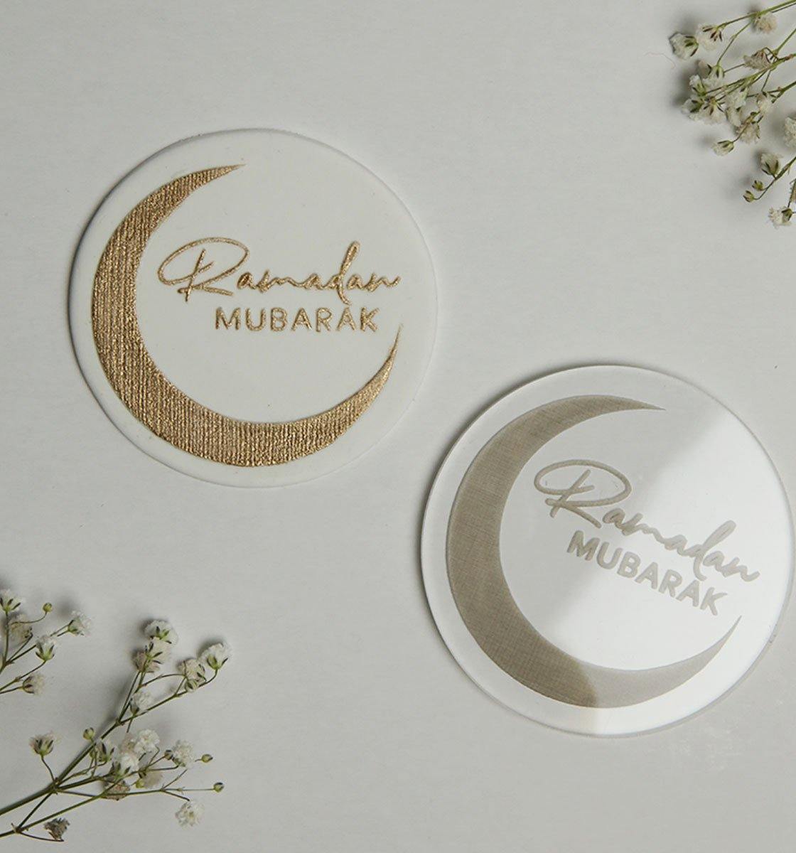 Ramadan Mubarak embosser - Inspired Baking