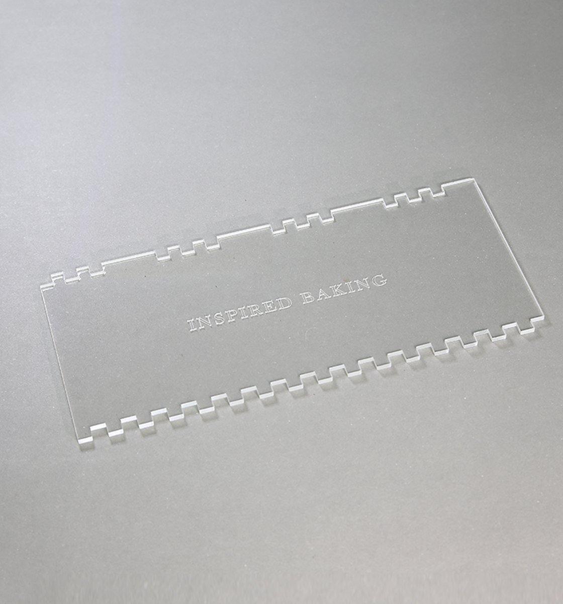 The Tidy One - Cake Comb - Inspired Baking