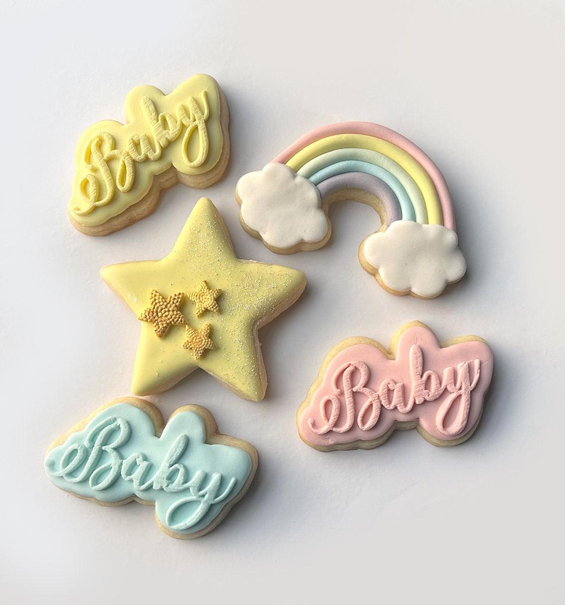 Twinkle Twinkle Little Star - embosser and cutter set - Inspired Baking Pakistan