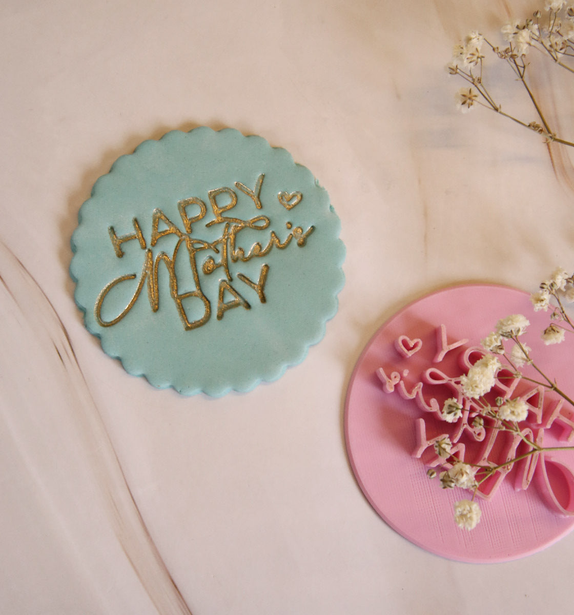 Happy Mother's Day - Cake Stamp
