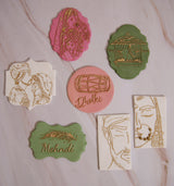 Eastern Wedding - Set of 7 Embosser Stamps