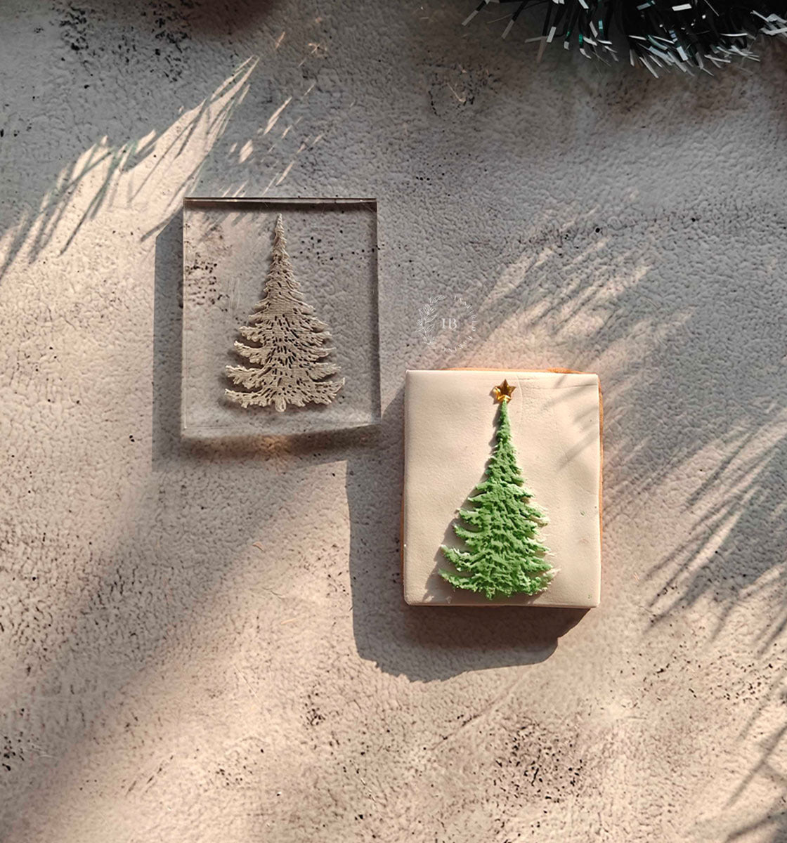 Christmas Tree Embosser | Cookie, Fondant & Cake Decorating Tool