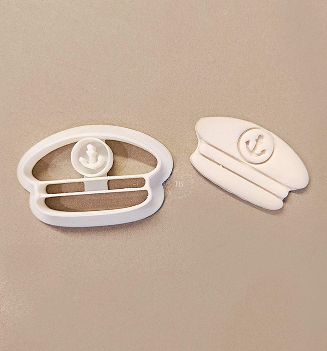 Navy Captain's Hat Stamp & Cutter