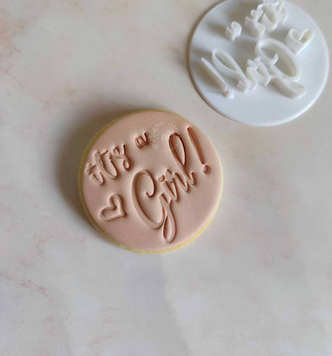 It's a girl - Cake Stamp