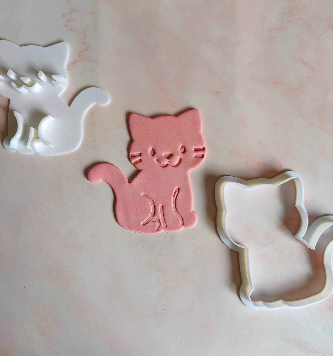 Kitty Stamp & Cutter Set