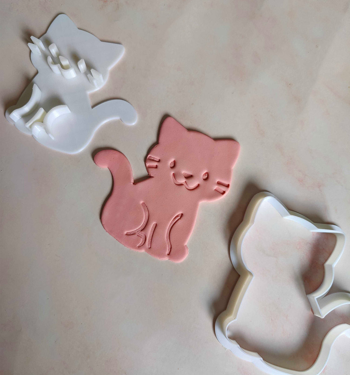 Kitty Stamp & Cutter Set