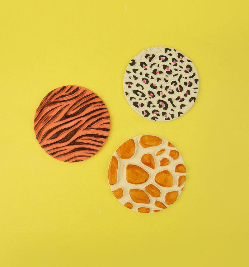 Animal Prints  - set of three embossers - Inspired Baking 