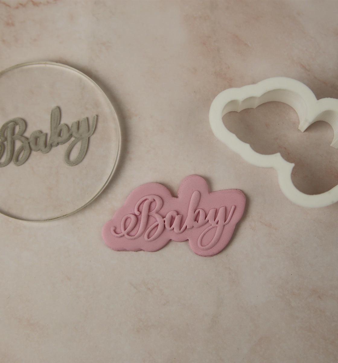 Baby - embosser and cutter set - Inspired Baking 
