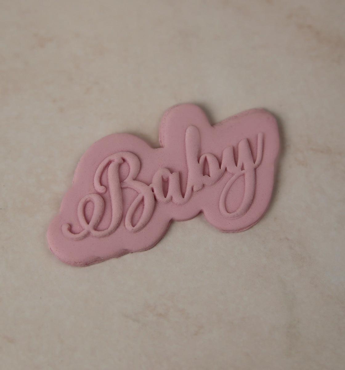 Baby - embosser and cutter set - Inspired Baking 