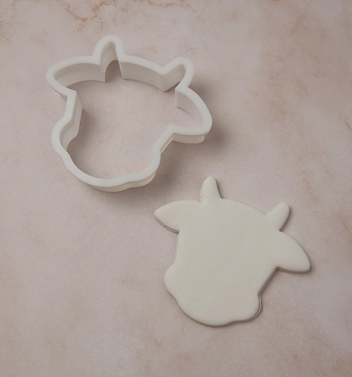 Cow Face - Cookie Cutter - Inspired Baking 