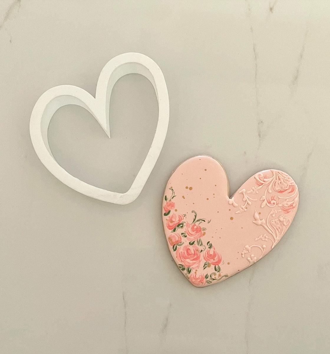 Funky Heart (large) - Cookie Cutter - Inspired Baking Pakistan