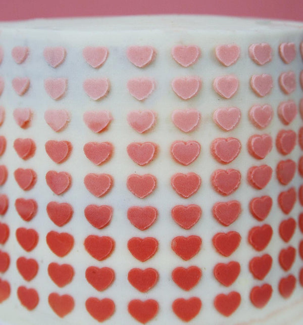 Hearty Valentine - stencil - Inspired Baking Pakistan