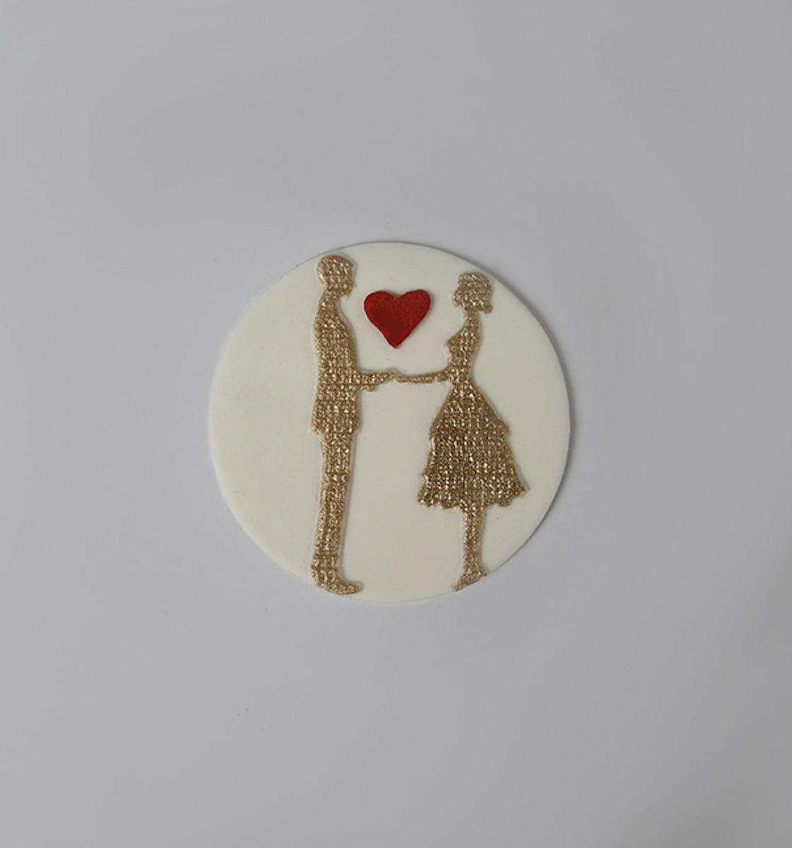 In Love - Embosser Stamp - Inspired Baking Pakistan