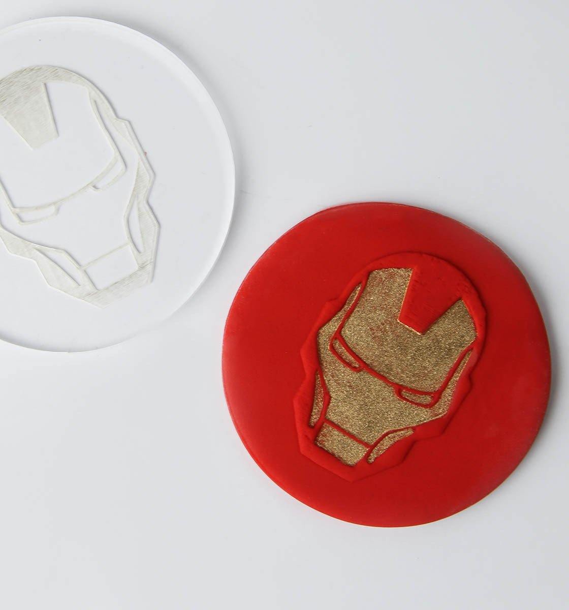 Ironman embosser stamp - Inspired Baking 