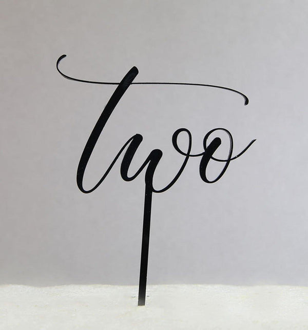 Customize your topper | One Word Topper - Inspired Baking 