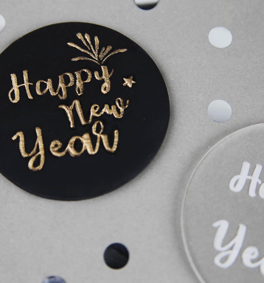 Happy New Year Embosser Stamp - Inspired Baking 