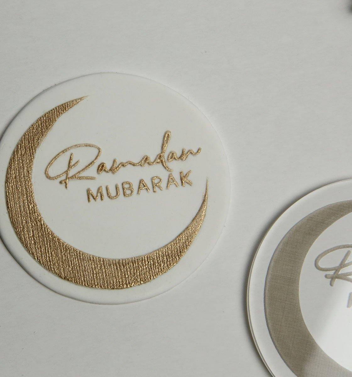 Ramadan Mubarak embosser - Inspired Baking 